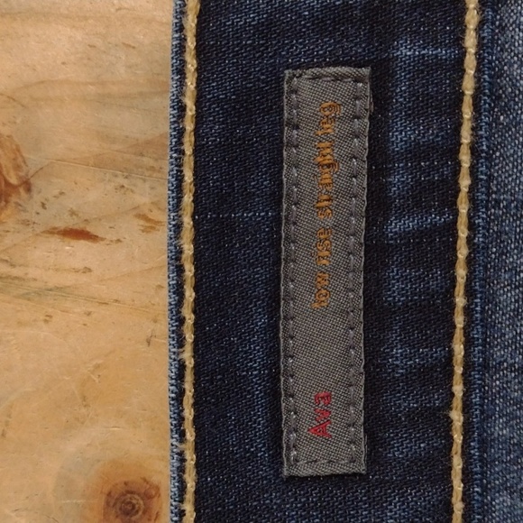 Citizens of Humanity Ava Low Rise Straight Leg Distressed Jeans Size 28 - Picture 7 of 15